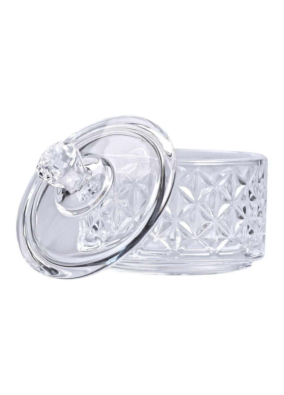 Цукерниця скляна з кришкою Ø 6.5 см HP-YH-30 Yiwu (370707191)