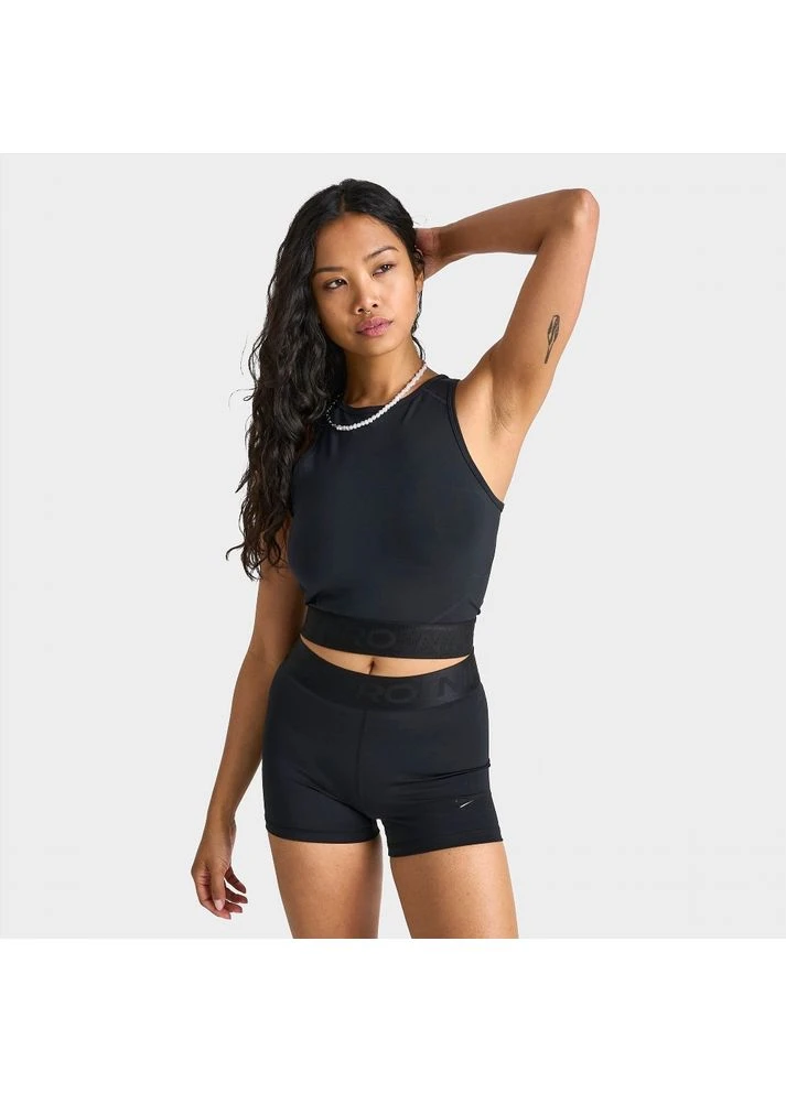 Топ Pro Dri-Fit Crop Tank Black FQ7934-010 Nike (398061926)