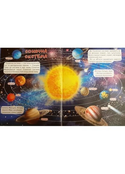 Космос для малюків (9786177180288) - пізнавальна книга для дітей Промінь (362697439)