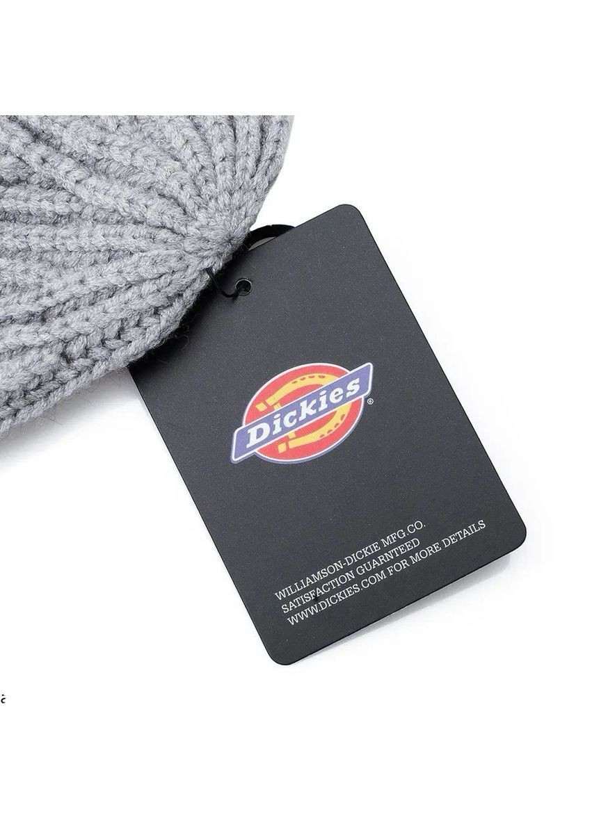 Шапка серая унисекс дикис Dickies No Brand (313802864)