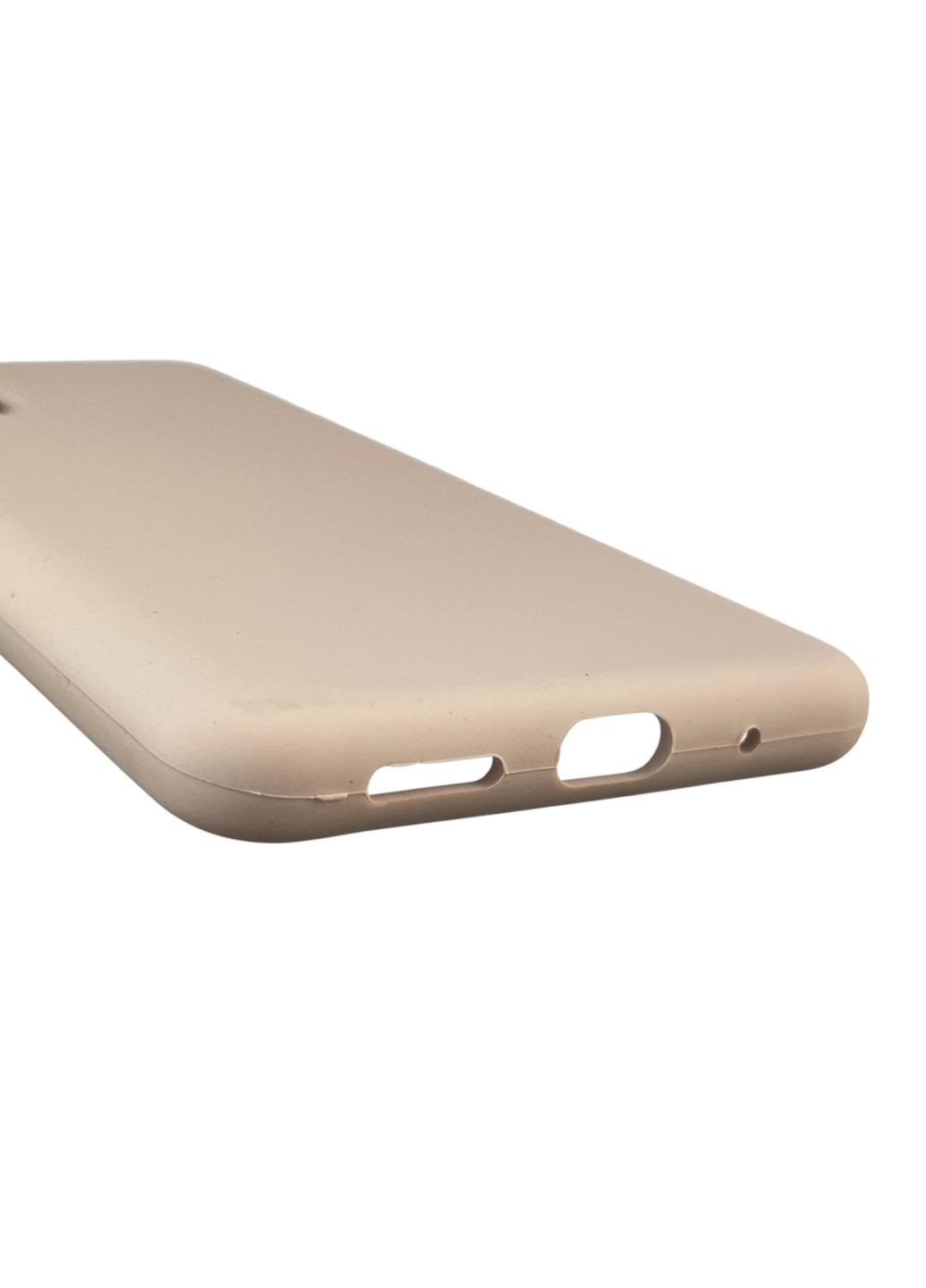 Чохол для Poco M3 Pro 5G силіконовий з мікрофіброю нековзний на сяомі поко м3 про 5г пудровий Xiaomi (366389823)