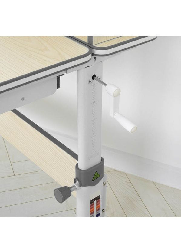 Парта с надстройкой и полкой высота регулируется Bambi (303056482)