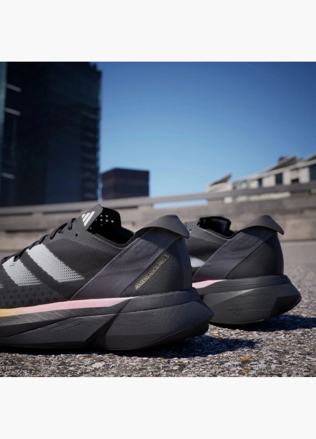 Кроссовки женские Adizero Adios Pro 3 Shoes Black IG6431 adidas чёрные (335011628)