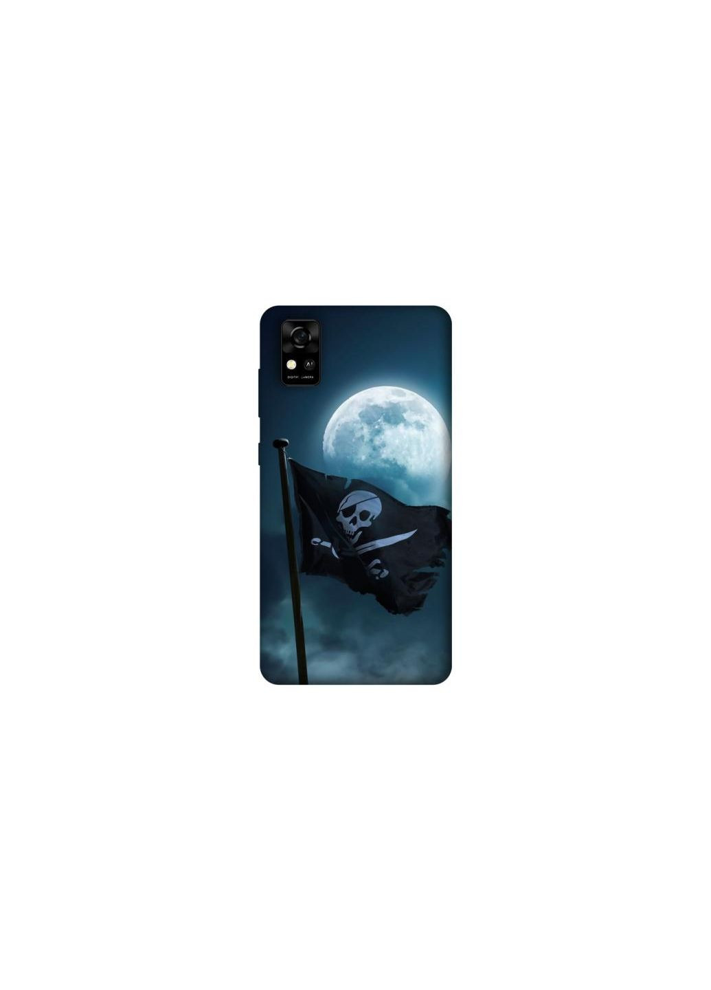 Чехол на ZTE Blade A31 Jolly Roger Frontalka (354205888)
