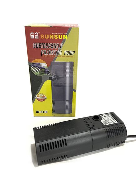 Внутренний фильтр для аквариума HJ-611B 6 Вт 450 л/час до 100 л Sunsun (323224531)
