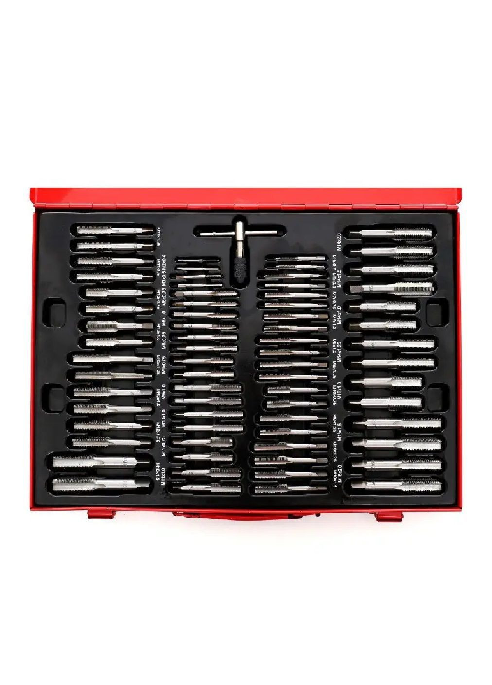 Комплект набор метчиков плашек в металлическом кейсе для ремонта всех типов резьбовых соединений 110 элементов (481602-Prob) Unbranded (363368376)