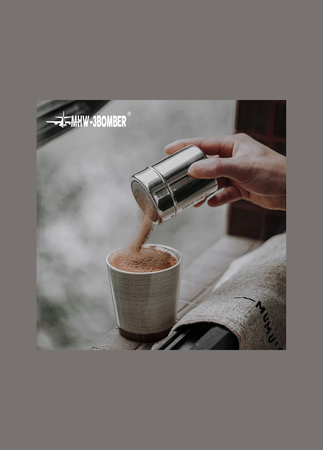 Диспенсер сахарной пудры и какао с колпачком 150мл MHW-3BOMBER (341318169)