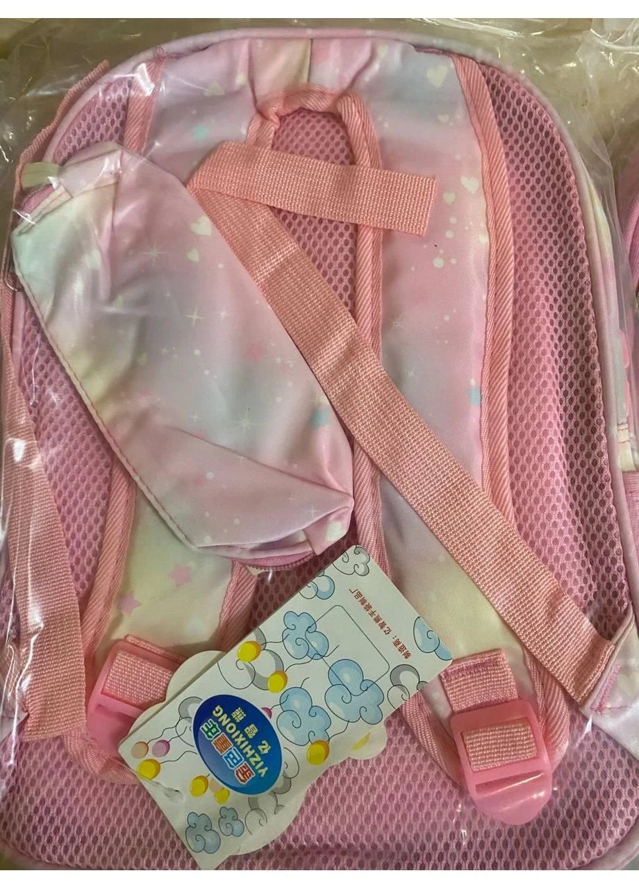Рюкзак детский школьный портфель Labubu 10647-5 лабубу розовый No Brand (367041136)