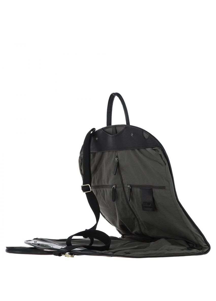 Шкіряний портплед чорного кольору K50 Black Ashwood (303831595)