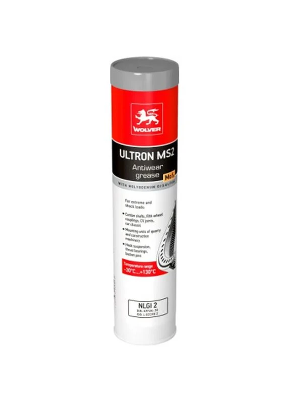 Смазка автомобильная ULTRON MS2 (-30С..+130C) (черная) (тубус 0,4кг) (4260360945571) Wolver (399196459)