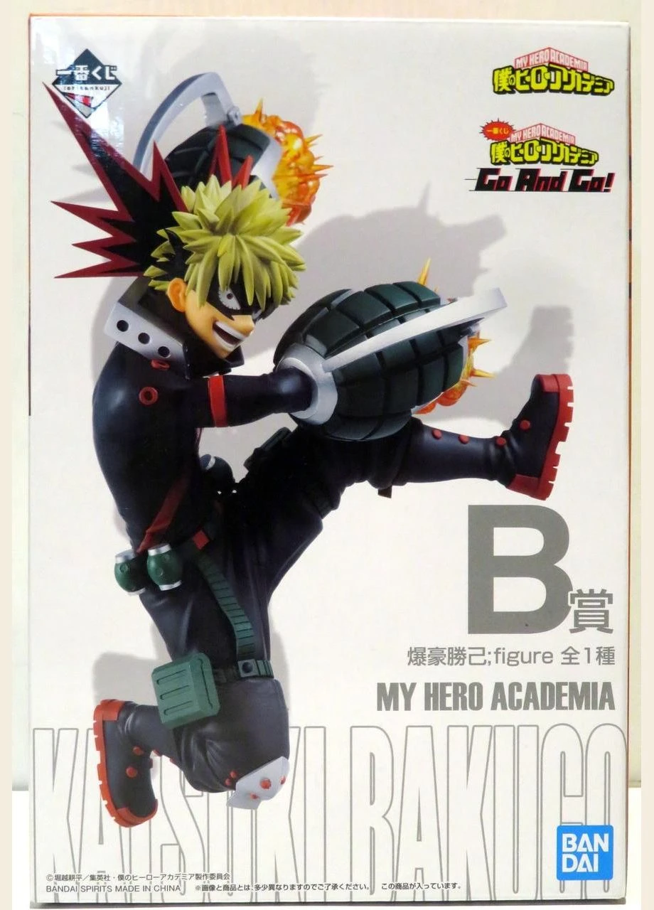 Фігурка Bandai Ichiban Kuji Кацукі Бакуго Моя Геройська Академія My Hero Academy Katsuki Bakugou 19 см B MHA KB Banpresto (317259542)