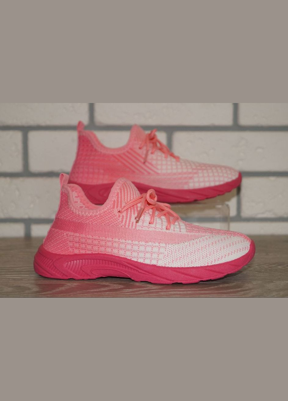 Малинові осінні кросівки текстильні izi для дівчинки білі з малиновим Blue Rama