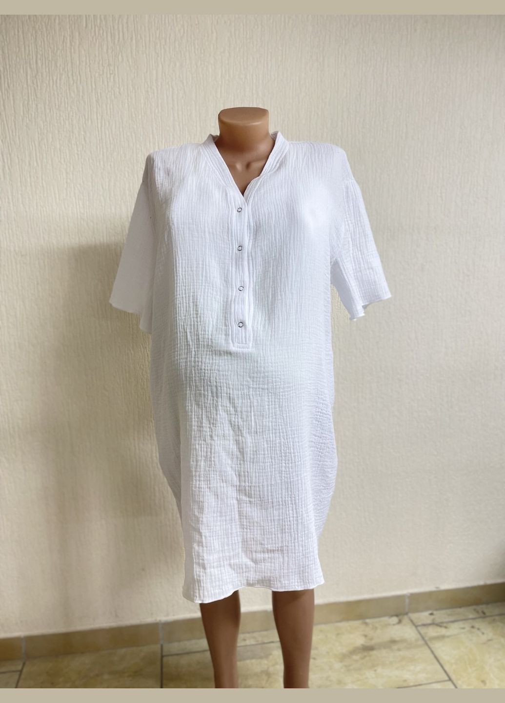 Нічна сорочка на пологи, для вагітних і годуючих мам No Brand (335053360)