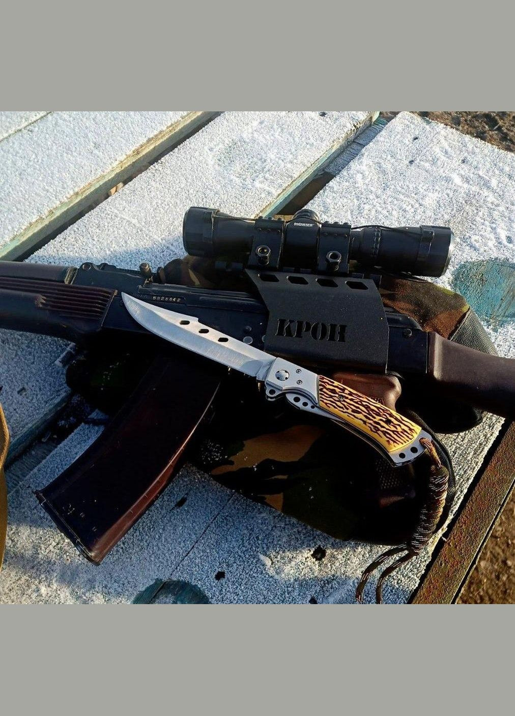 Ніж туристичний складаний з довгим лезом наваха No Brand (370770538)