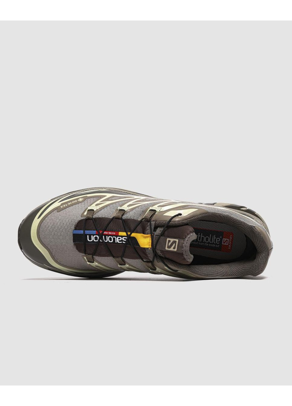 Коричневі Осінні кросівки чоловічі salomon xt-6 gore-tex vintage khaki brow саломон xt-6 No Brand