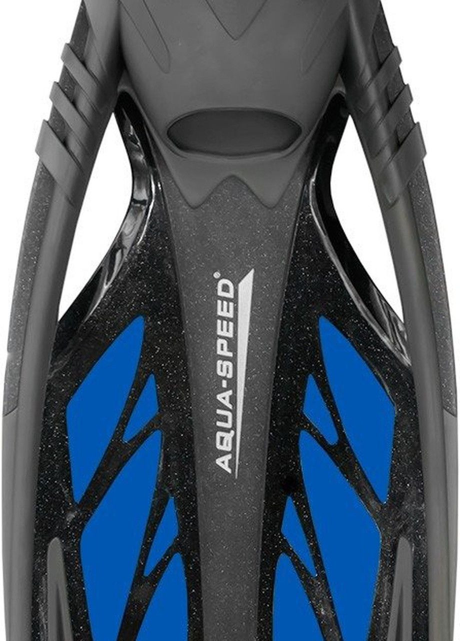 Ласты Aquaspeed Inox 5113 38/39 Сине-черно-серые Aqua Speed (333957690)
