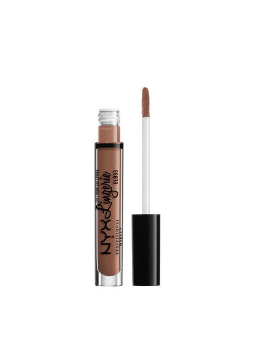 Блиск для губ Lip Lingerie Gloss Nude SABLE MID-TONE BEIGE GLOSS (LLG05) NYX Professional Makeup (279363996)