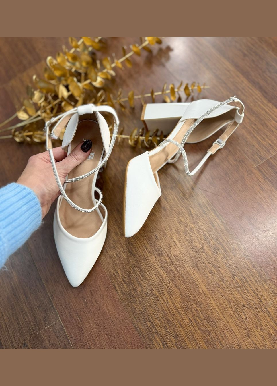 No Brand Свадебные женские туфли на квадратном каблуке с камнями. белый з искусственная кожа, — лето (322414812)