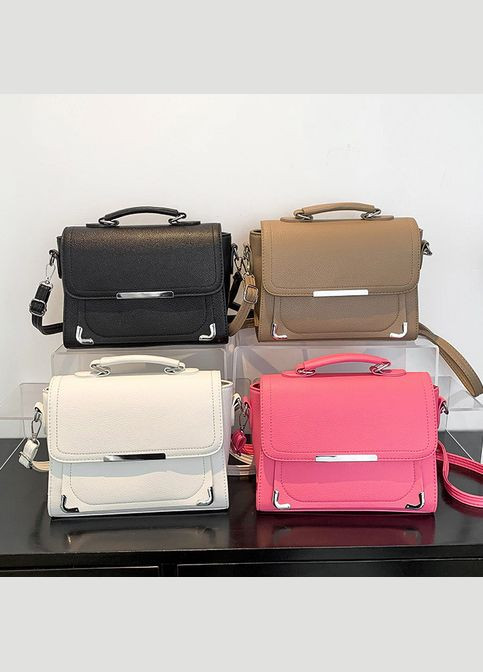 Жіноча сумка 2118 крос-боді чорна No Brand (326487636)