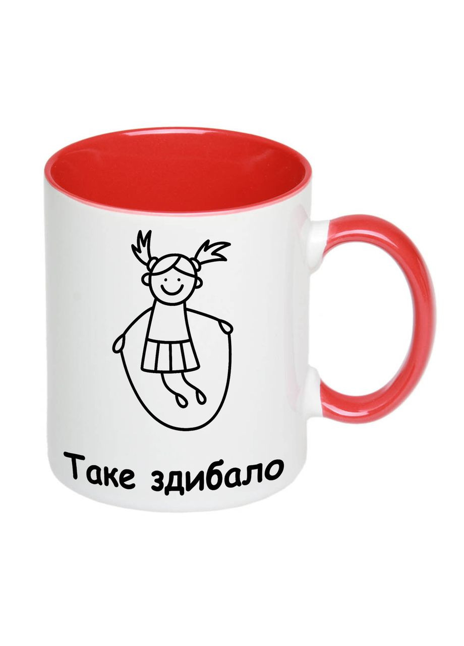 Чашка с принтом "Какое ехало - такое встретило" 330мл ( ) (19604) No Brand (312487541)