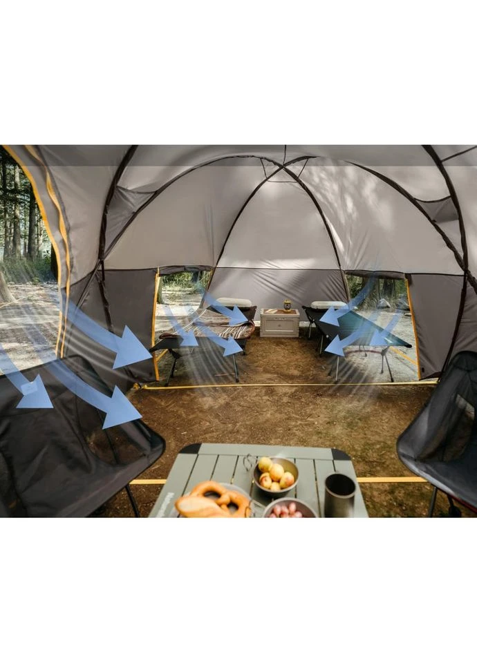 Намет шестимісний, KOTA 6, CNK2450WS031, 75D, світло-коричневий, 2 входи, 2 вікна Naturehike (395599102)