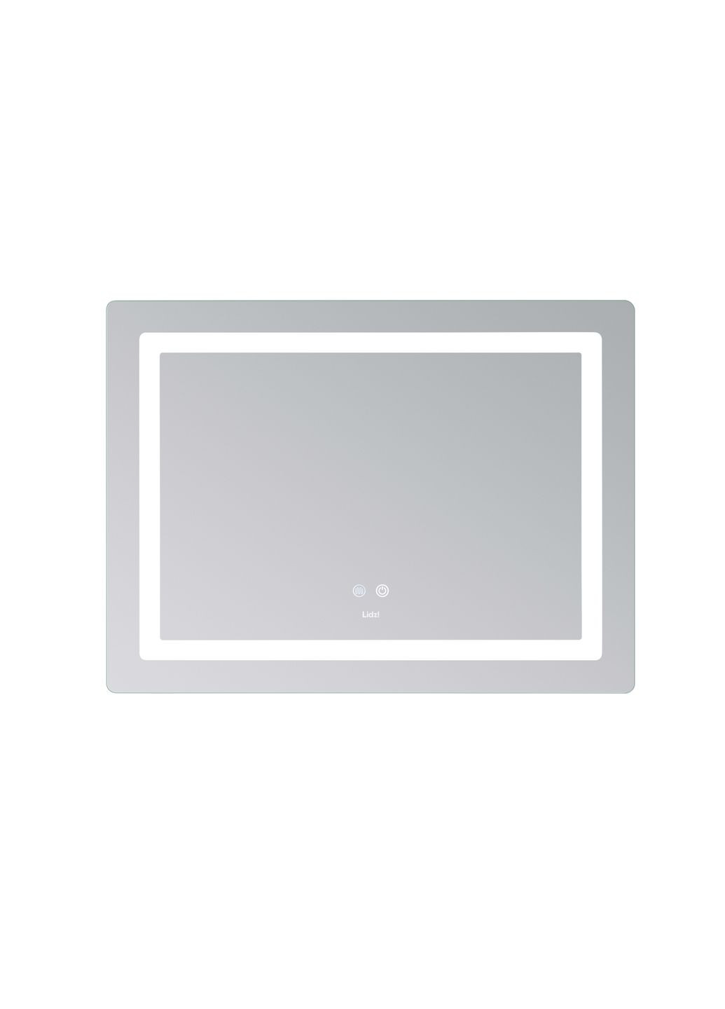 Дзеркало Kubis () 800х600 з LED-підсвічуванням Touch, з антизапотіванням, з димером, рег. яскравості LD78LF9048060 LIDZ KU2 (365839875)