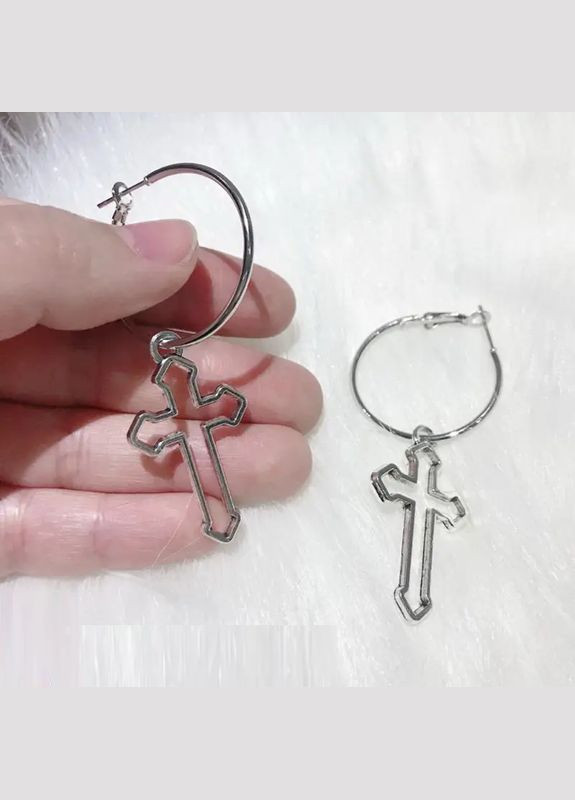 Сережки хрести хрестики хрест у стилі Харадзюку Spikes (338436034)