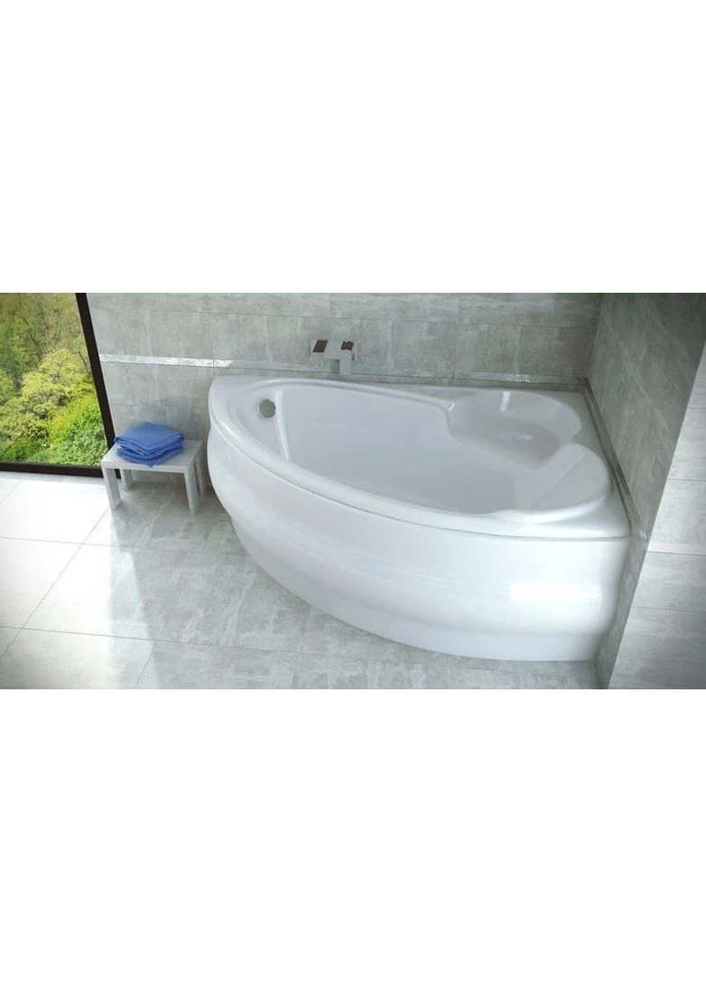 Ванна акрилова асиметрична Wenus 170х110 R з ногами і панеллю (А0051013) Besco (400934852)