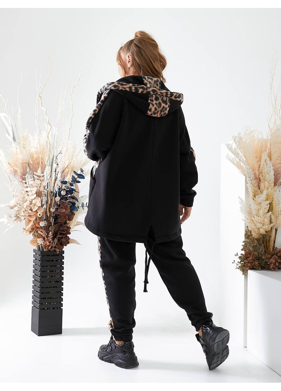 Жіночий теплий костюм колір леопард New Trend (363260250)