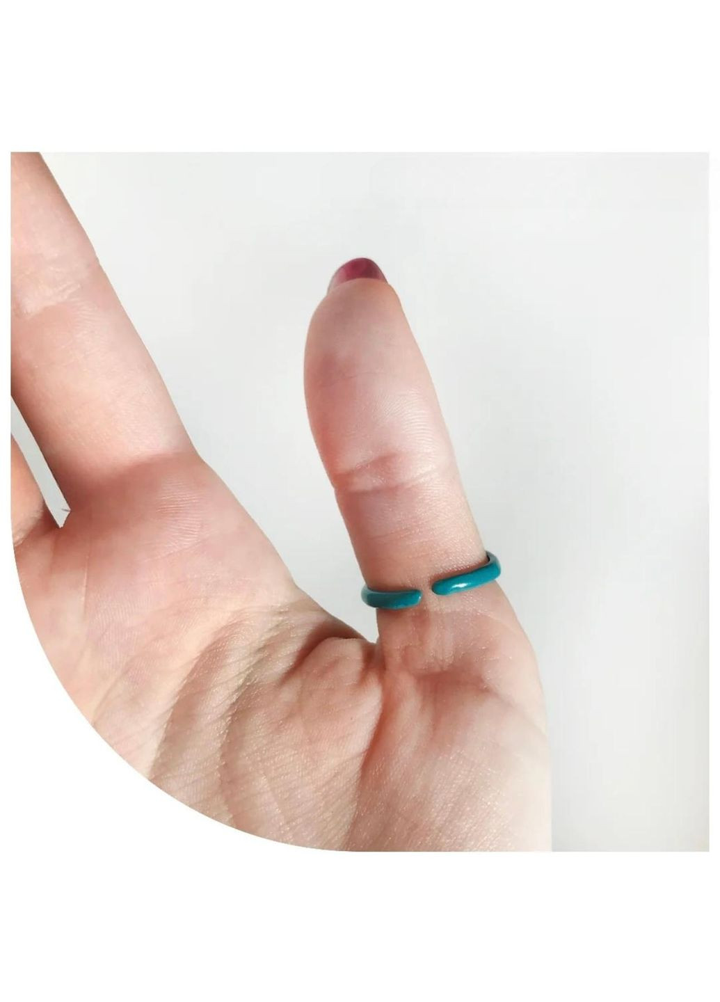 Каблучка в формі синього монстрика колечко казковий фентезі стиль з магічним фіолетовим оком kawaii для підлітка аніме indiekid No Brand (361849862)