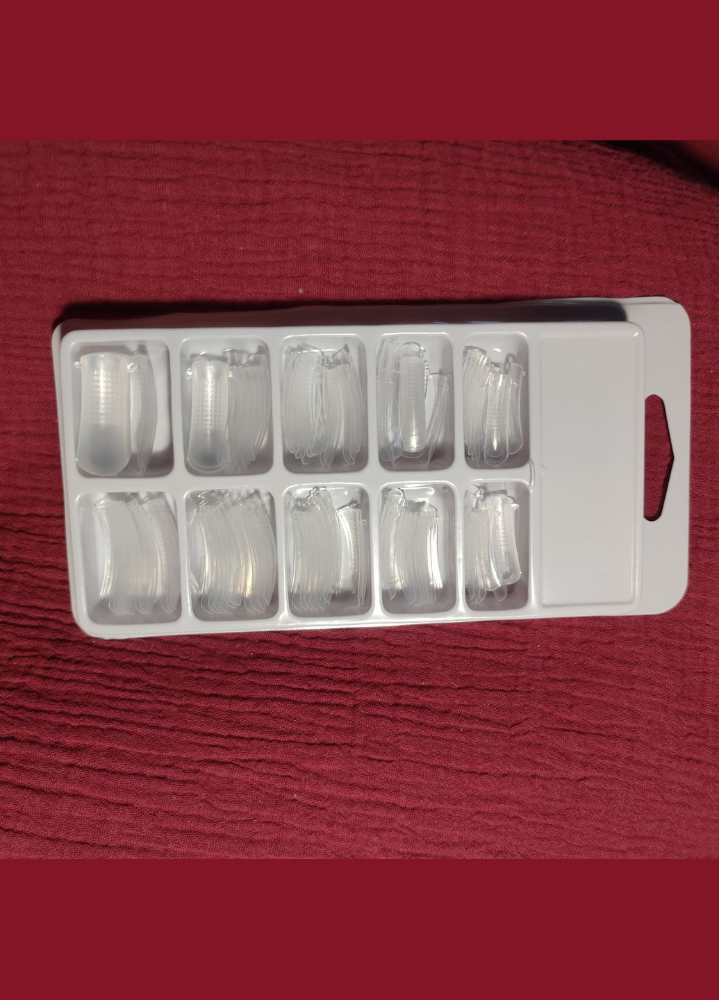 Верхні форми для нарощування нігтів 100 штук No Brand (322300747)