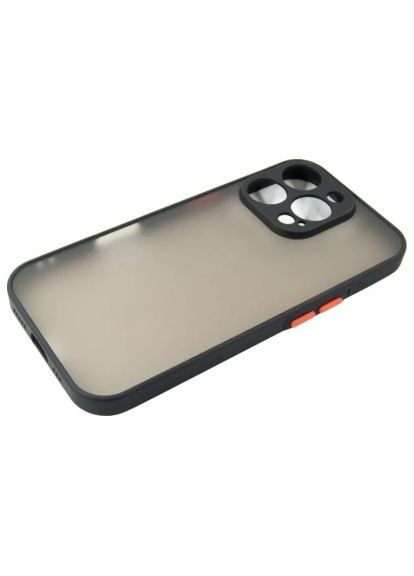 Чохол до мобільного телефона Matte iPhone 16 Pro (black) (DG-TPU-MATT-150) DENGOS Matte iPhone 16 Pro (black) (366158765)