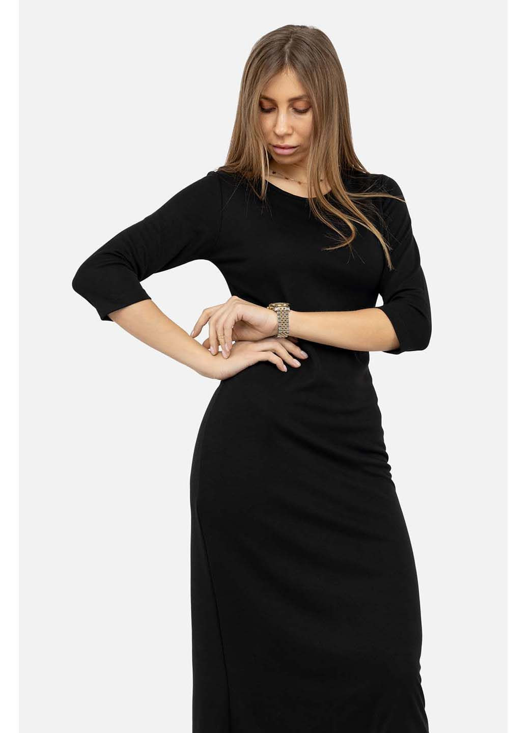 Черное платье Bebe Plus