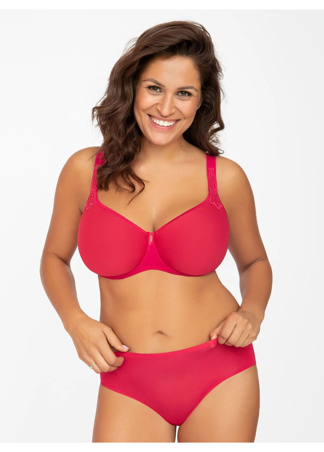 Червоний бюст. spacer, р.100b, антрацит Corin