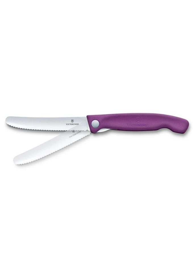 Складной нож для пикника Swiss Classic 11см волн фиол 6.7835.FC1 Victorinox (386505367)