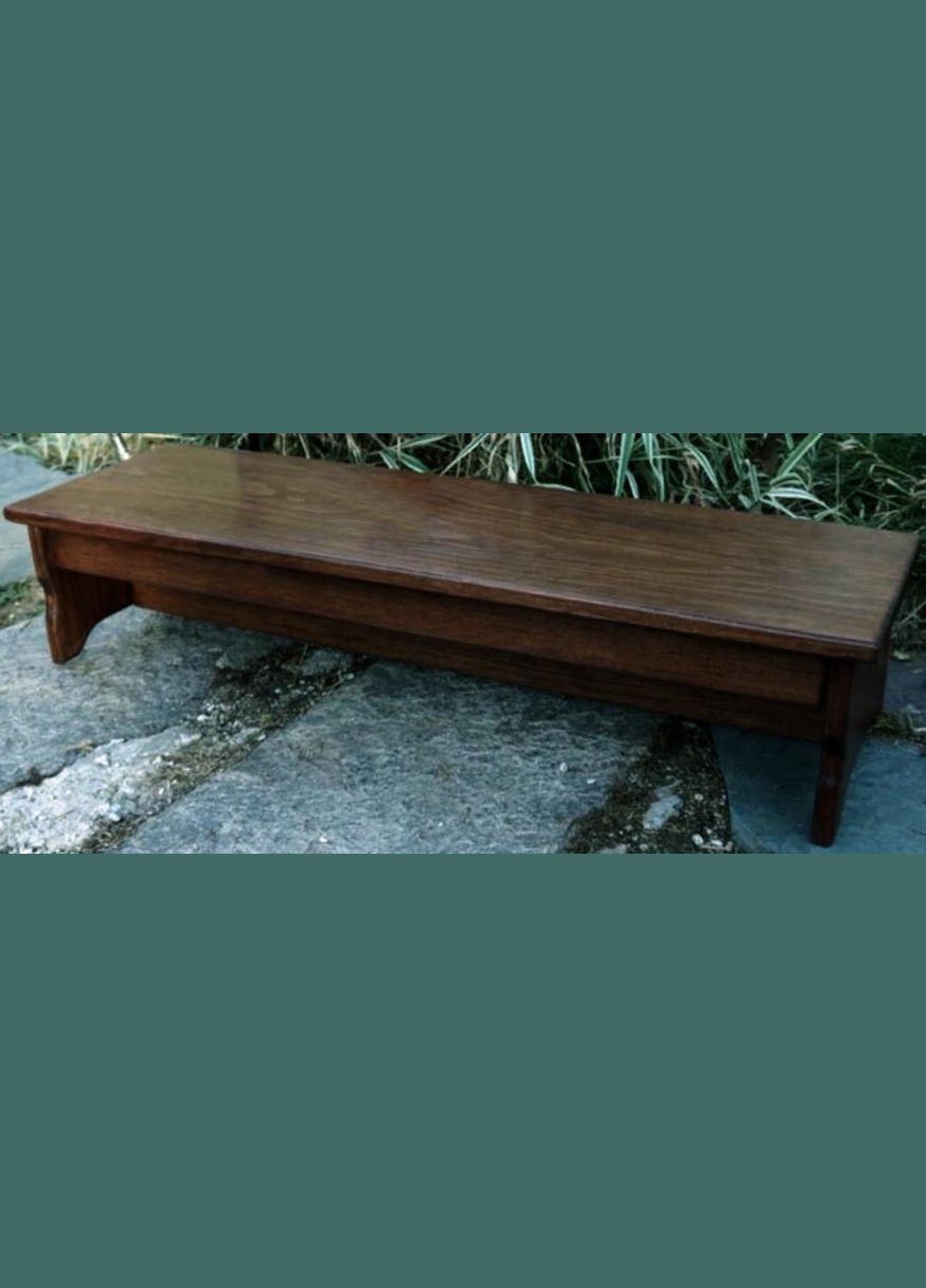 Скамеечка из дерева Обиточ 110 капучино (ТАБ-114609) No Brand (327850061)