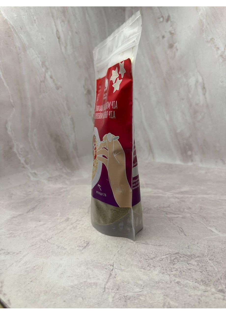 Лляна каша з насінням чіа та протеїном насіння чіа Healthy Women 300 г No Brand (363116779)