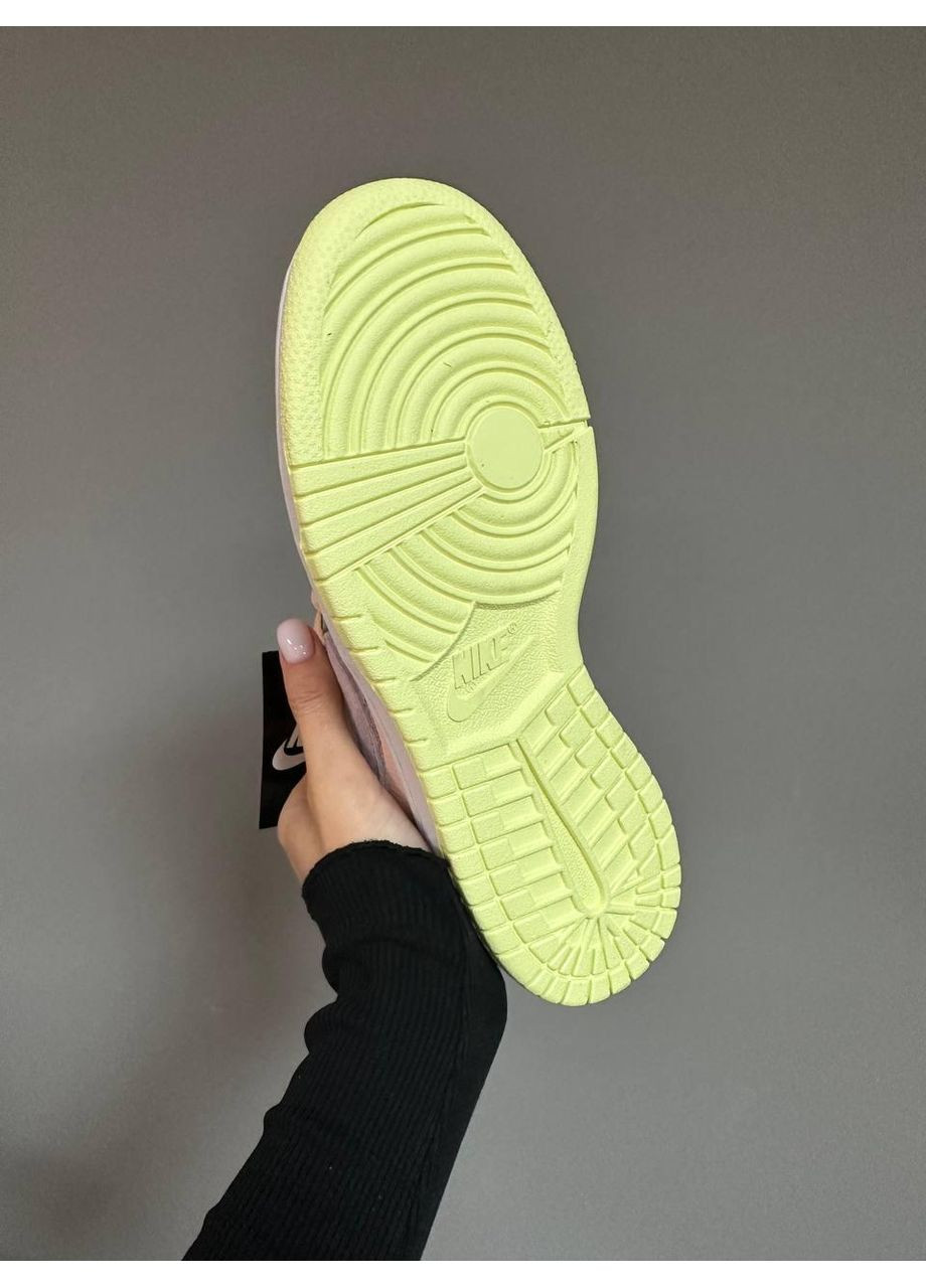 КРОСІВКИ ЖІНОЧІ NIKE SB DUNK LOW LIME PEACH НАЙК СБ ДАНК No Brand жовті демісезони (368888124)