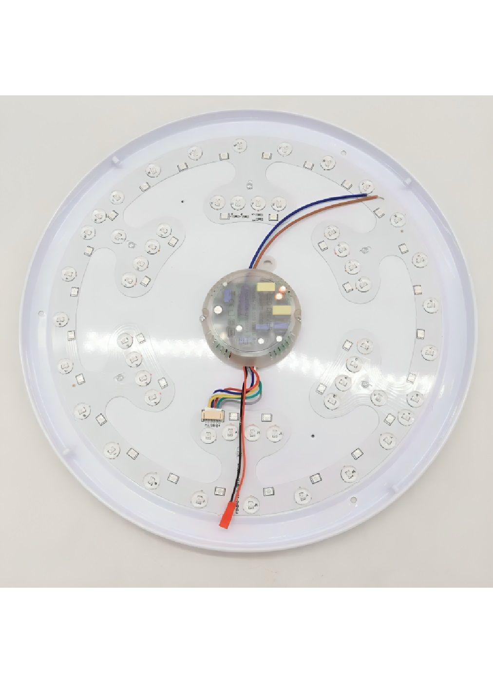 Потолочный RGB светильник люстра с регулировкой яркости изменением цветовых режимов Bluetooth колонкой пультом 60W (480679-Prob) Unbranded (340339399)