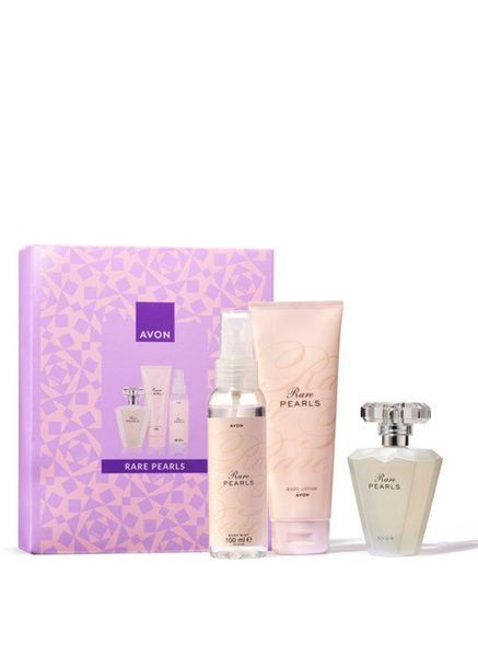 Набор Rare Pearls (edp/50ml + mist/100ml + b/lot/125ml) (158511316) Avon (370440534)