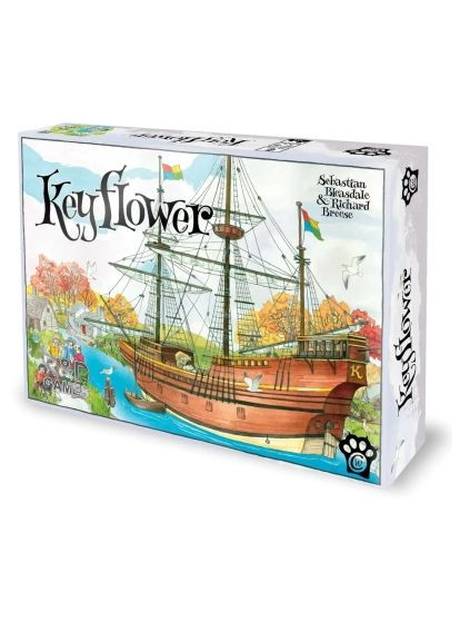 Настільна гра Keyflower (укр.) (W0048) WoodCat Keyflower (укр.) (368563511)