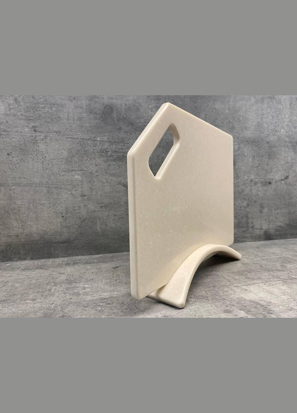 Кухонная доска на подставке из искусственного камня Lightsand 350*250 мм No Brand (341316511)