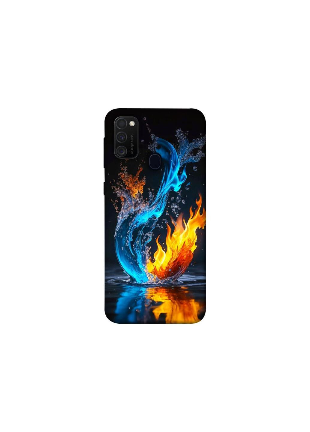Чохол на Samsung Galaxy M21 Water And Fire Frontalka (355331146)