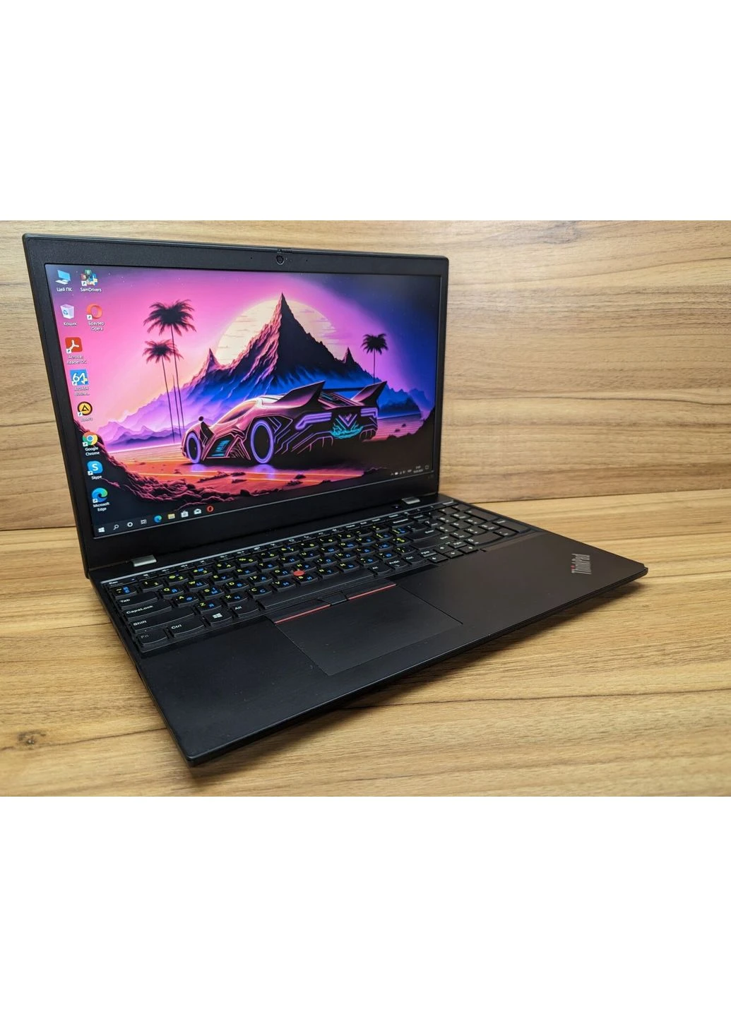 Ультрабук Б-клас ThinkPad L15 Gen1 / 15.6" (1920x1080) IPS / Intel Core i5-10210U (4 (8) ядра по 1.6 - 4.2 GHz) / 16 GB DDR4 / Lenovo (398130405)