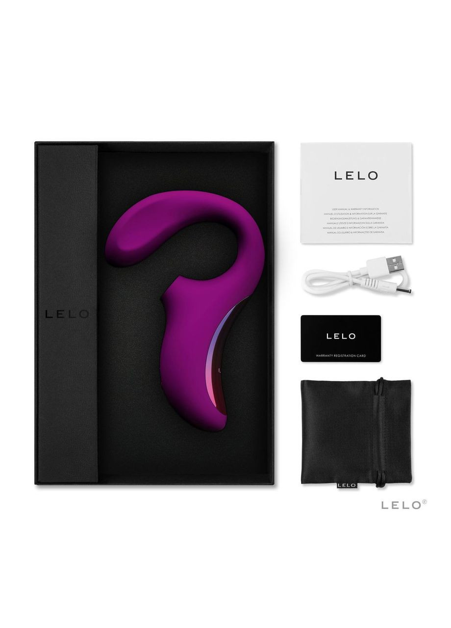 Клиторально-вагинальный звуковой стимулятор Enigma Cruise Deep Rose Lelo (303887846)