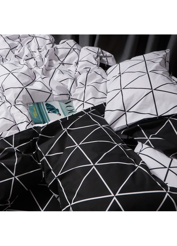 Комплект постільної білизни Бязь Gold Люкс «» Сімейний 160х220х2 наволочки 2х70х70 (MS-820007102) Moon&Star Urban Chic (356112734)