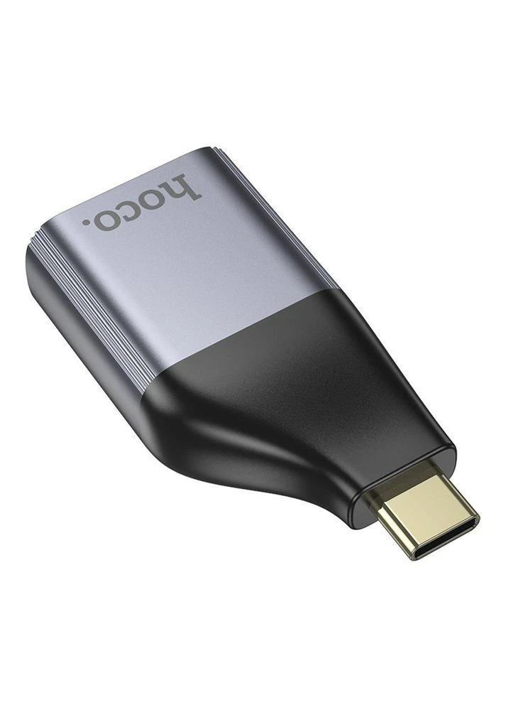 Переходник Hoco UA34 Type-C to VGA 2K 60HZ Серый No Brand (391185610)