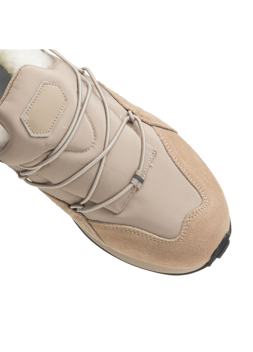 Кроссовки (1988Ц) Melanda.M бежевые зима (329826099)