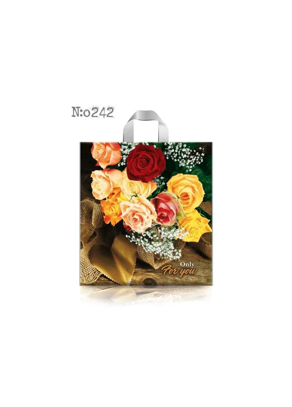 Пакет-петля 38x41(+3) 50шт 90 Only For You 13186 No Brand (363328351)