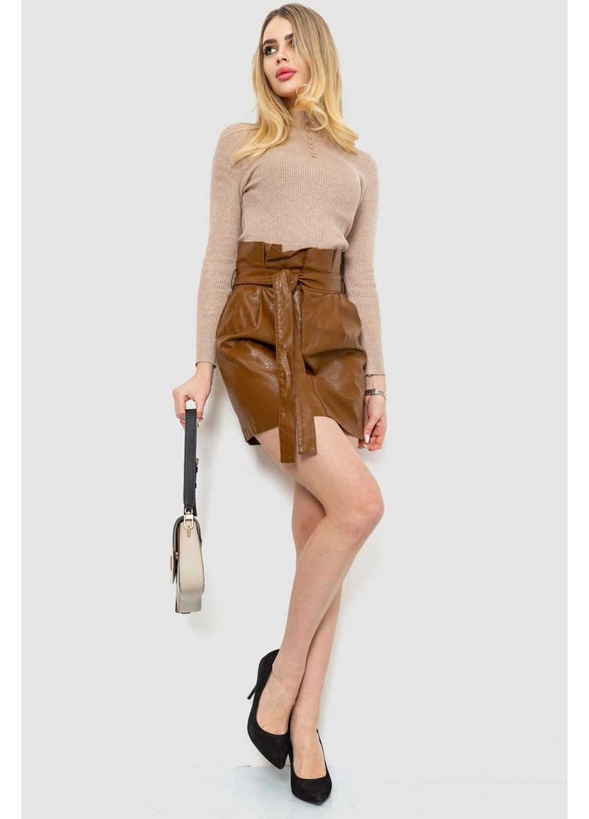 Спідниця з екошкіри коротка,, 186R6631 Ager (369505748)